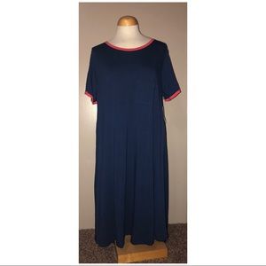 XL Lularoe Navy blue Carly